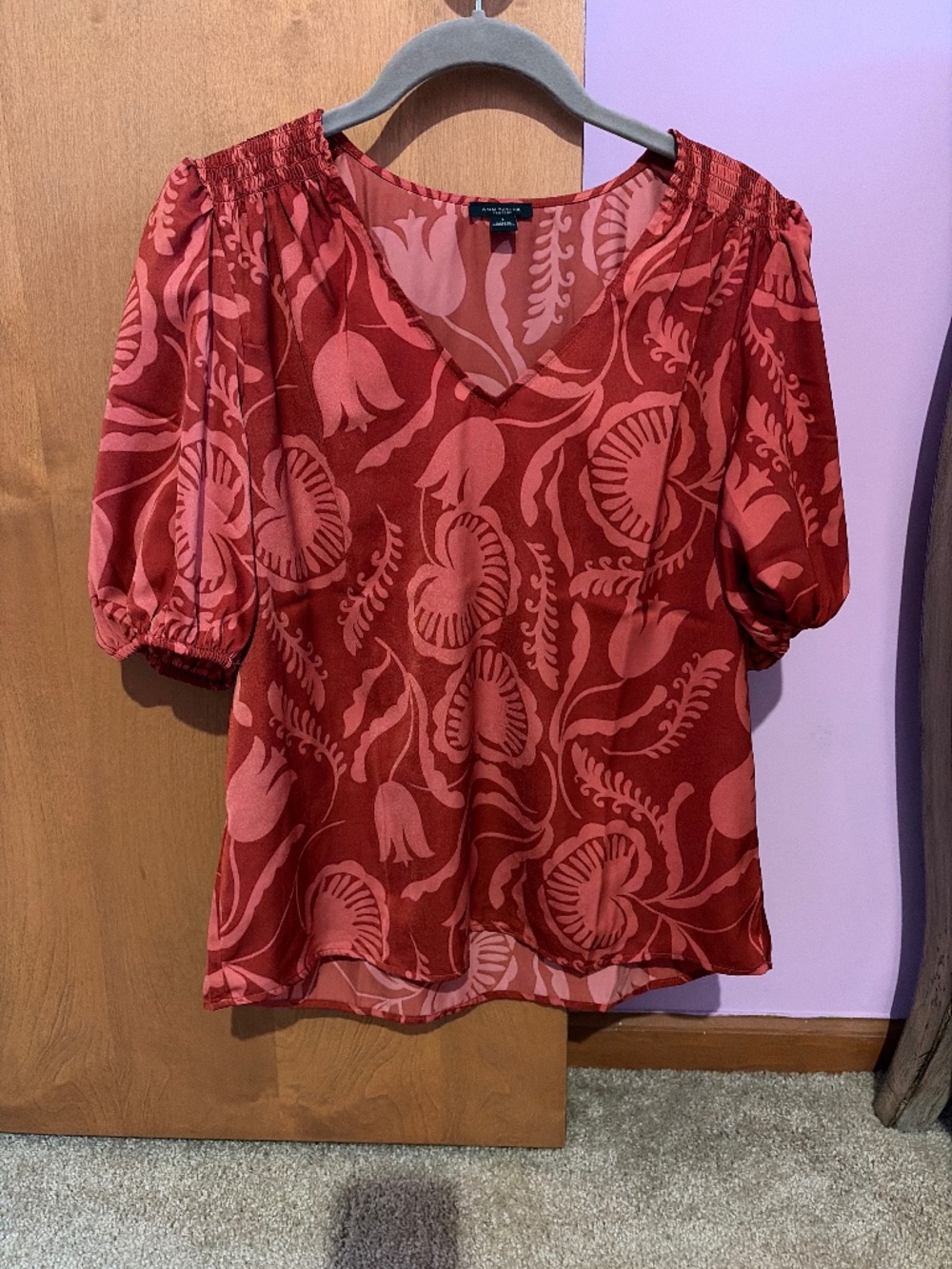 Ann Taylor factory blouse size S
